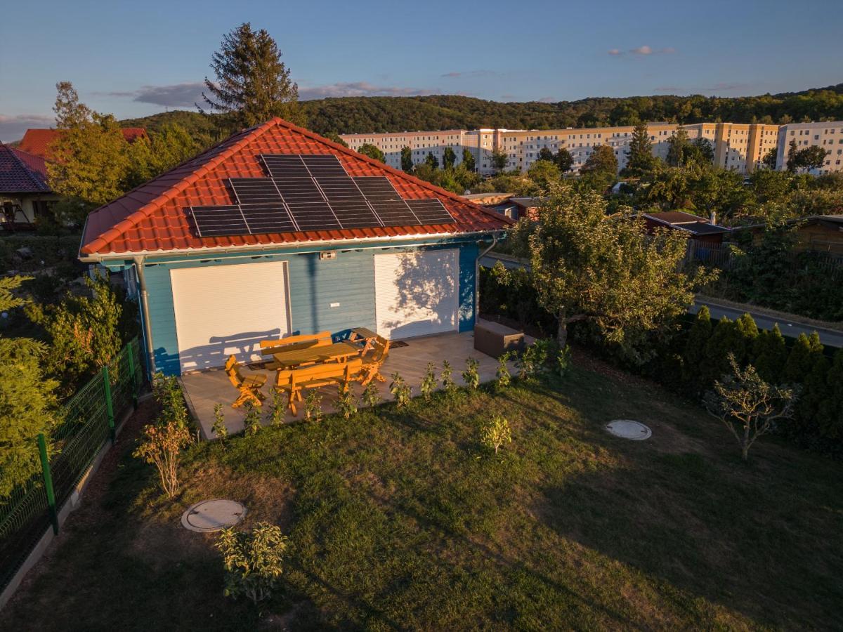 Blaues Ferienhaus Wernigerode Buitenkant foto